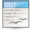 opendocument text Linen icon