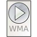 Wma, Ms, Audio Black icon