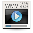 Wmv, Ms, video Linen icon