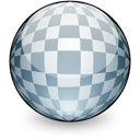 texture, mapping, 3d, spherical Black icon