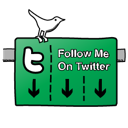 sign, twitter SeaGreen icon