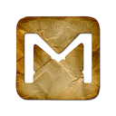 Logo, gmail Black icon