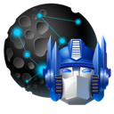 network, my, transformers, places, Optimus DarkSlateGray icon