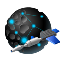 Service, space Black icon