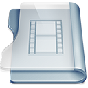 Folder, Movies Gainsboro icon