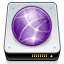 network, drive DimGray icon