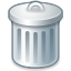 Trash, Recyclebin LightSlateGray icon