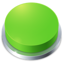 perspective, green, Go, Top, button YellowGreen icon