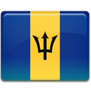 Barbados, flag MidnightBlue icon