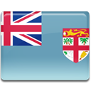 Fiji, flag CadetBlue icon