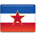 Ex, yugoslavia, flag Crimson icon