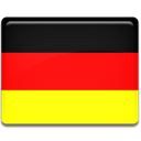 flag, germany Red icon