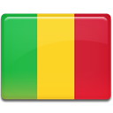 Mali, flag Gold icon