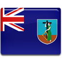 Montserrat, flag MidnightBlue icon