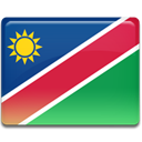 flag, Namibia Crimson icon