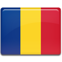 flag, romania Gold icon