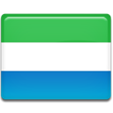 flag, Sierra, leone MediumSeaGreen icon