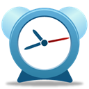 Alarm, Clock, time SteelBlue icon