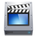 Hdd, video DarkGray icon