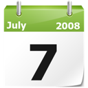 year, date, current date, full calendar, Month, Calendar WhiteSmoke icon