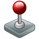 Games, joystick, Computer game DimGray icon