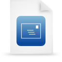 document, Blue, paper, File WhiteSmoke icon