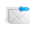 reply, mail Gainsboro icon