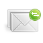 mail, syncronized Gainsboro icon