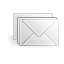 emails, mails Gainsboro icon