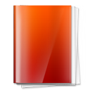 Folder, Note, document, papers, files Firebrick icon