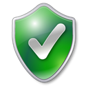 shield, green, Protected, Check, Checked Black icon