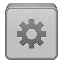 Gear, settings, Smart Silver icon