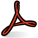 Acrobat, beos Black icon