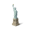 tourism, Liberty Black icon