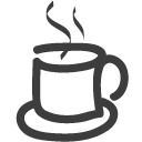 Coffee, mocca, cup, breakfast Black icon