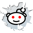 inside, Reddit Black icon