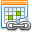 Calendar, Link LightCyan icon