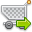 shopping cart, ecommerce DarkGray icon