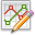 line, Edit, chart Gainsboro icon