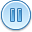 Pause, Blue, Control SteelBlue icon