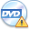 Dvd, Error Black icon