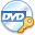 Dvd, Key Black icon