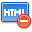 html, delete SteelBlue icon