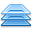 Layers CornflowerBlue icon