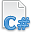 Page, Csharp, White WhiteSmoke icon