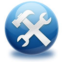 preferences, configuration, repair, settings, Options MidnightBlue icon