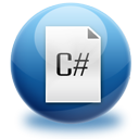 document, C#, File SteelBlue icon