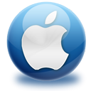 Apple, mac MidnightBlue icon
