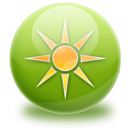 weather, Sunny, sun, restart OliveDrab icon