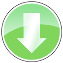 download, Arrow Lime icon